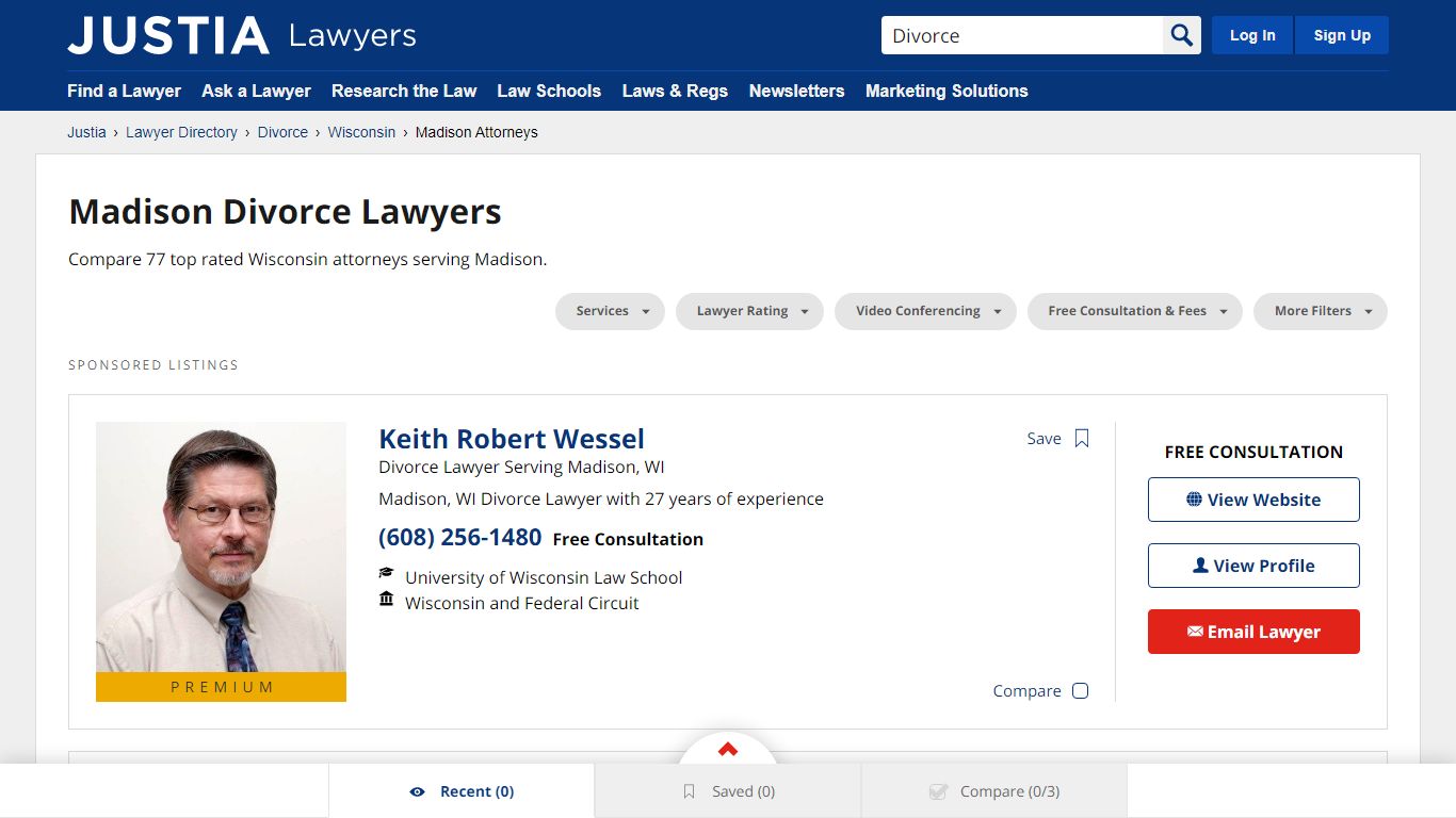 Madison Divorce Lawyers | Compare Top Rated Wisconsin Attorneys - Justia